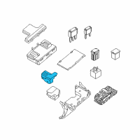 OEM 2016 Lincoln MKX Circuit Breaker Diagram - EU5Z-14526-A