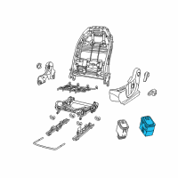 OEM 2019 Jeep Renegade Switch-LUMBAR Control Diagram - 68122564AA