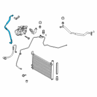 OEM 2013 Toyota Prius V Hose, Suction Diagram - 88712-47051