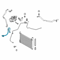 OEM Lexus CT200h Hose, Discharge Diagram - 88711-47040