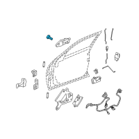 OEM Chevrolet Traverse Lock Cylinder Diagram - 20766969