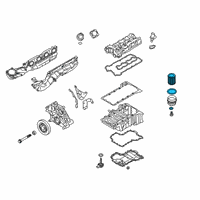 OEM BMW M8 SET OIL-FILTER ELEMENT Diagram - 11-42-5-A33-C43