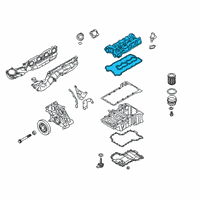 OEM 2022 BMW M8 CYLINDER HEAD COVER Diagram - 11-12-8-699-192