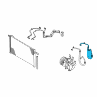 OEM 2008 Hyundai Accent Hose-Discharge Diagram - 97762-1E002