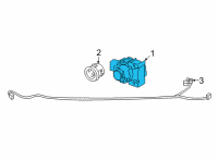 OEM Toyota 4Runner Reverse Sensor Diagram - 89341-64010-B2