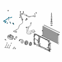 OEM 2011 Ford Expedition Pressure Tube Diagram - BL1Z-19E558-B