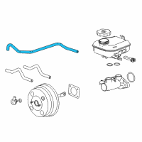 OEM Chevrolet Camaro Vacuum Hose Diagram - 20944524