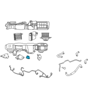 OEM Chrysler Sebring Resistor-Blower Motor Diagram - 5166541AB
