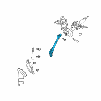 OEM Pontiac Intermed Shaft Diagram - 19183820