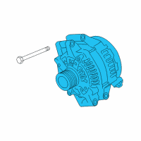 OEM 2011 BMW 535i GT Exchange Alternator Diagram - 12-31-7-600-771