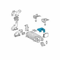 OEM 2006 Toyota Prius Carrier Diagram - 74466-47010