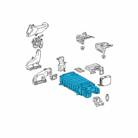 OEM 2009 Toyota Prius Battery Assy, Hv Supply Diagram - G9510-47031