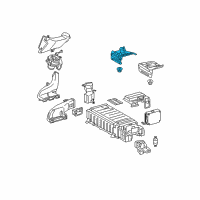 OEM 2006 Toyota Prius Carrier Reinforcement Diagram - 74409-47020