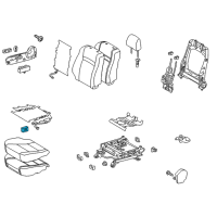 OEM 2013 Toyota Camry Heater Control Diagram - 87501-06010