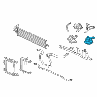 OEM BMW 330e Electric Coolant Water Pump Diagram - 11-51-8-638-239