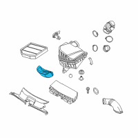 OEM BMW X3 Intake Duct Diagram - 13-71-3-449-002