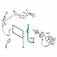 OEM 2014 Kia Forte5 Discharge Hose Diagram - 97762A6700