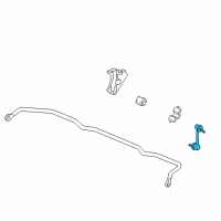 OEM 2001 Acura RL Link, Rear Stabilizer Diagram - 52320-SZ3-003