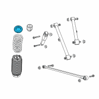 OEM Ram 1500 ISOLATOR-Spring Diagram - 52855789AB