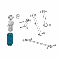 OEM Ram 1500 Classic Spring-Air Suspension Diagram - 68248948AA