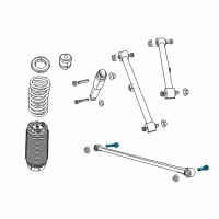 OEM 2012 Jeep Compass Bolt-HEXAGON FLANGE Head Diagram - 6104264AA