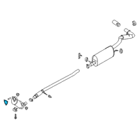 OEM 2019 Ford Ranger Converter Gasket Diagram - KB3Z-6L612-A