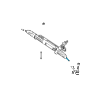 OEM BMW 325xi Tie Rod Assy Diagram - 32-10-6-765-236