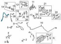 OEM 2021 Ford F-150 SENSOR - HEGO Diagram - ML3Z-9F472-B