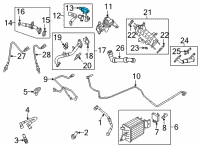 OEM 2020 Ford F-150 Sensor Diagram - JX7Z-5L200-A