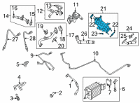 OEM Ford Cooler Diagram - JT4Z-9F464-A