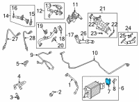 OEM 2021 Lincoln Navigator Separator Check Valve Diagram - BU5Z-9B328-B