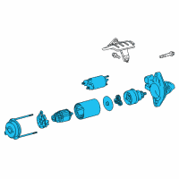 OEM 2020 Lexus LS500 Starter Assy Diagram - 28100-70080