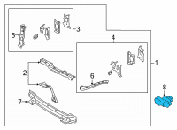 OEM 2014 Scion FR-S Air Temperature Sensor Diagram - SU003-A0022