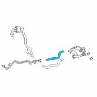 OEM 2021 Toyota Tundra Outlet Hose Diagram - 32942-0C040