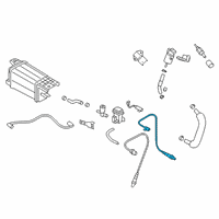 OEM 2021 Hyundai Veloster Sensor Assembly-Oxygen, Rear Diagram - 39210-2B365