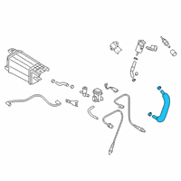 OEM Hyundai Hose Assembly-PCV Diagram - 26720-2B730