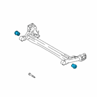 OEM Hyundai Venue Bush Diagram - 55160-K3000