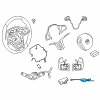 OEM BMW Z4 Steering Wheel Electronics Control Unit Diagram - 61-31-7-857-776