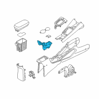 OEM 2013 Kia Rio Cup Holder Assembly Diagram - 846201W000