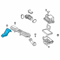 OEM 2021 Toyota Corolla Inlet Duct Diagram - 17753-0T030