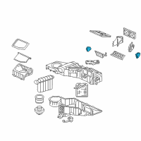 OEM Hummer Actuator Diagram - 89023358