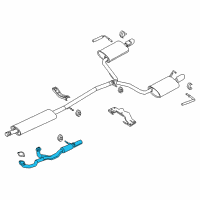 OEM 2019 Ford Flex Front Pipe Diagram - DA8Z-5G274-B