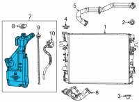 OEM 2022 Jeep Wagoneer COOLANT Diagram - 68425453AB