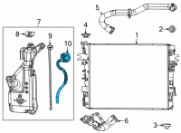 OEM Jeep Wagoneer COOLANT Diagram - 68550777AA