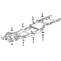 OEM 2013 GMC Sierra 2500 HD Lower Insulator Diagram - 25949482