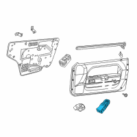 OEM 2015 Dodge Challenger Switch-Window And Door Lock Diagram - 4602784AC