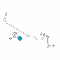 OEM BMW 440i Gran Coupe Sway Bar Bushing Diagram - 31306792198