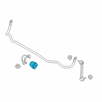 OEM 2013 BMW ActiveHybrid 3 Stabilizer Rubber Mounting Diagram - 33-35-6-792-197