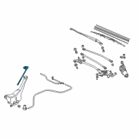 OEM Acura TL Cap Unit, Mouth Diagram - 76802-SX0-003