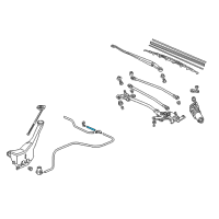 OEM 2003 Honda Civic Tube 250 Diagram - 76800-T0A-P10